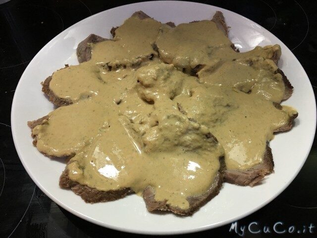 Vitello tonnato con cuisine e i-companion moulinex