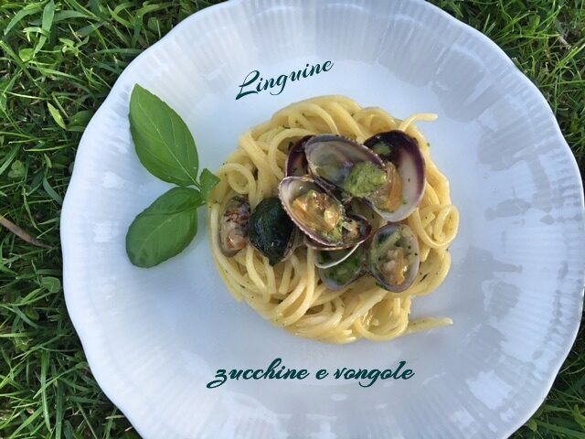 Vongole? linguine alle vongole e zucchine