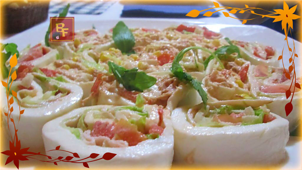 Vortici di mozzarella