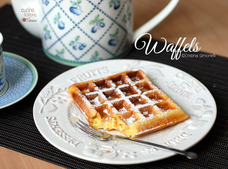 Waffel o waffle, ricetta belga
