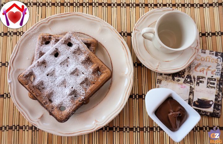Waffle al cacao