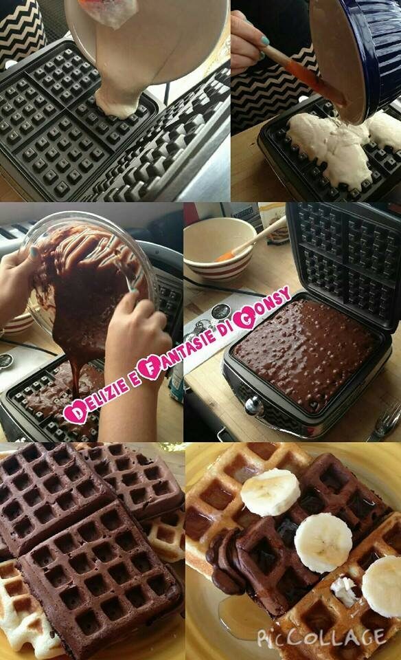 Waffle black e wkite