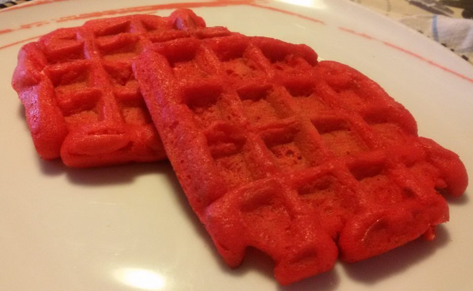 Waffle red velvet