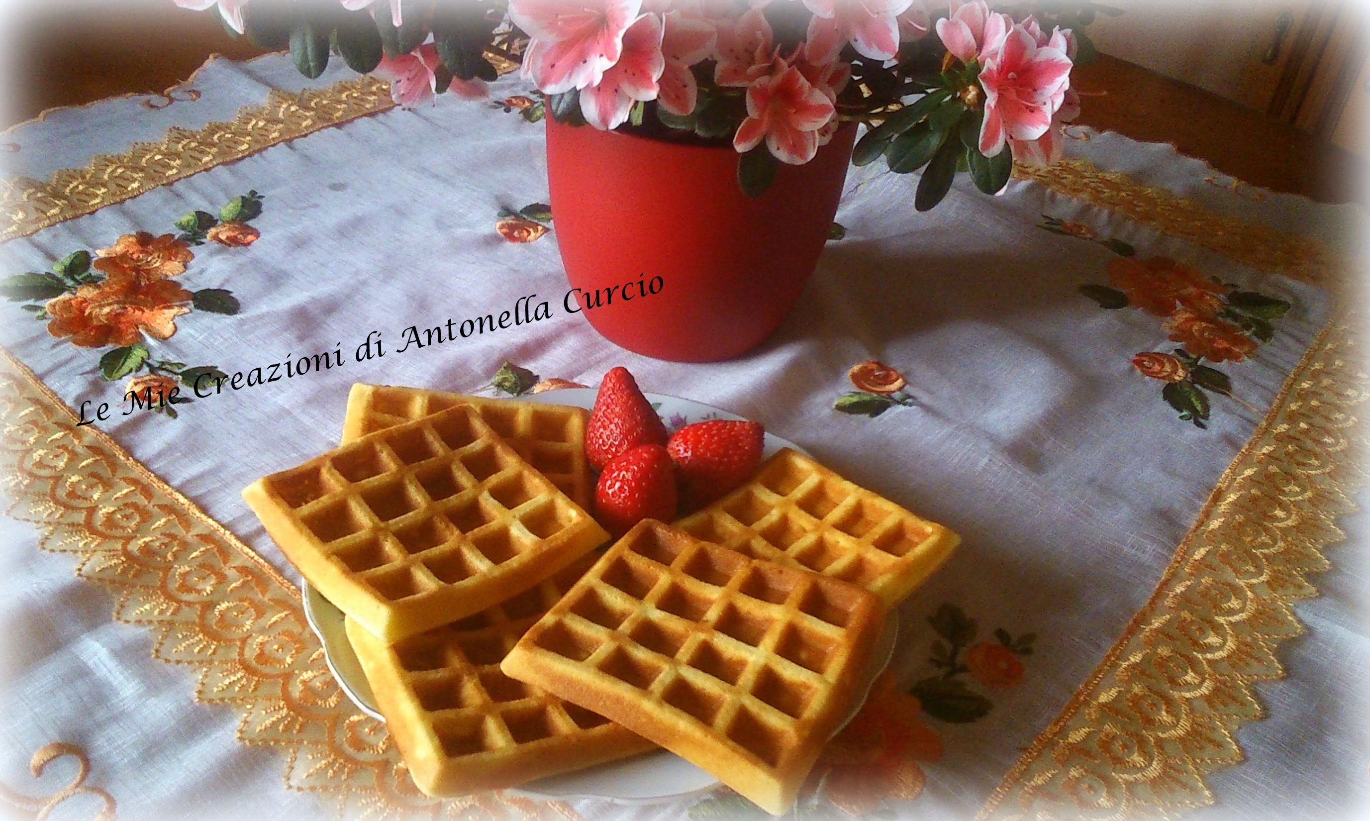 Waffle senza glutine…