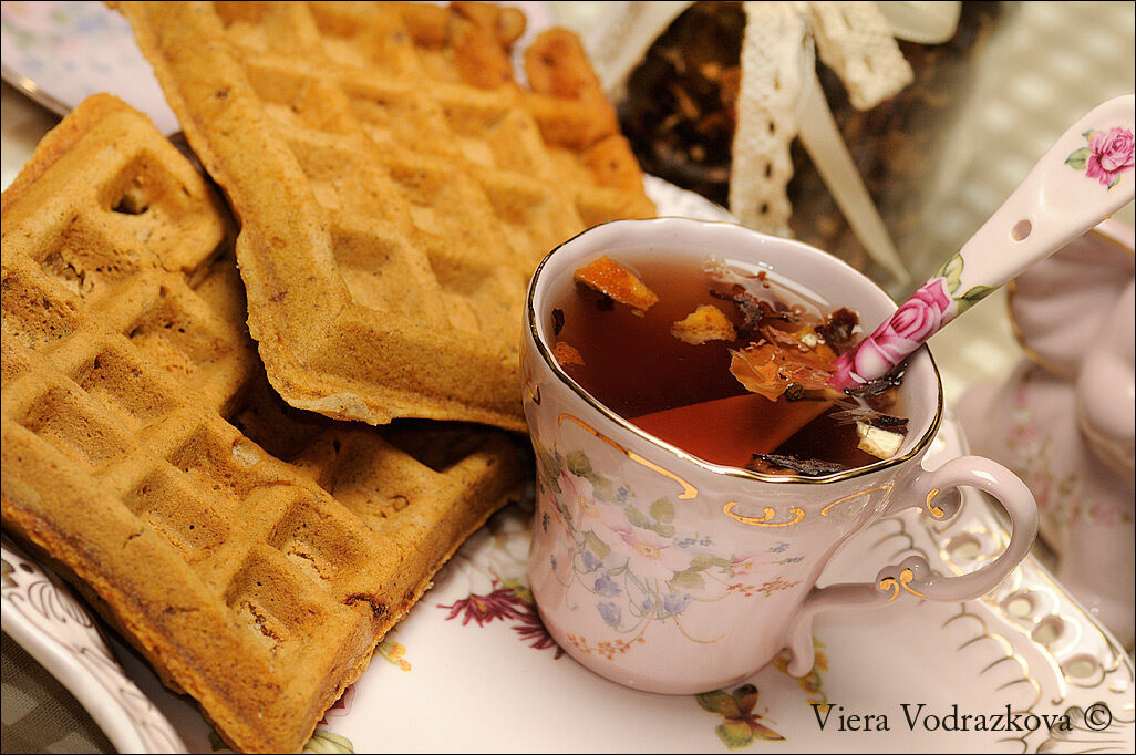 Waffles veloci senza zucchero e dolcificanti