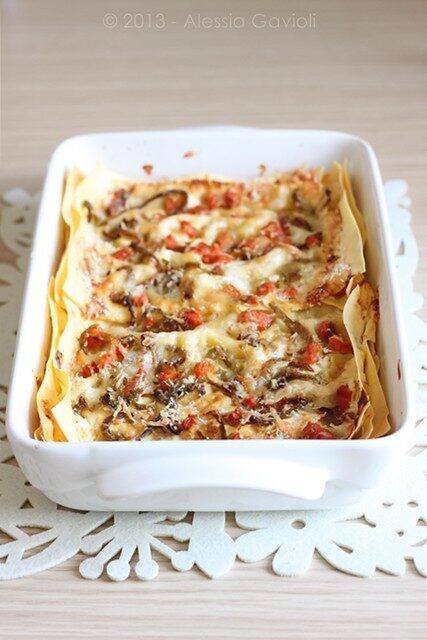 {welcome autumn} – lasagne alle verdure dell’orto e formaggi