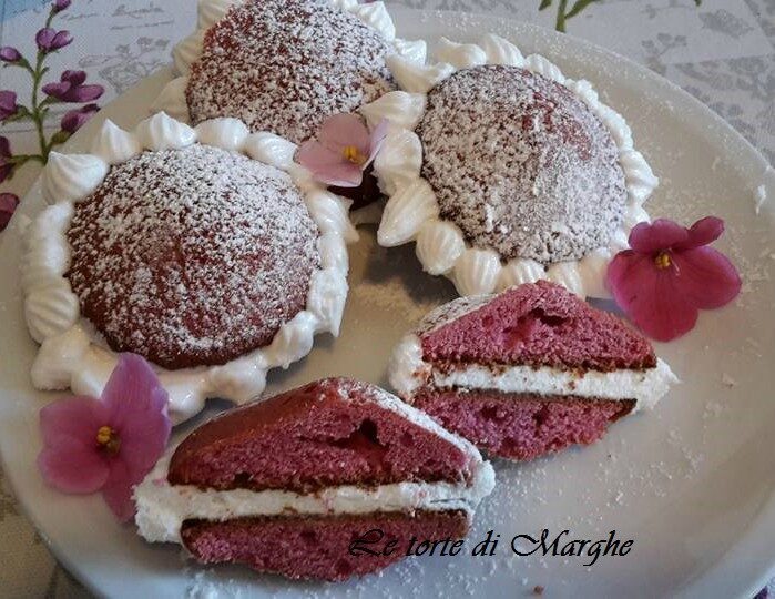 Whoopie pies con crema al formaggio…..