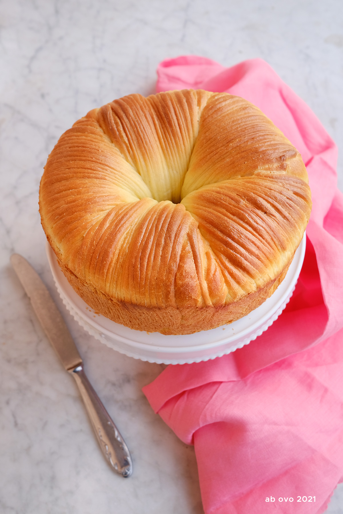 Wool roll bread al cioccolato – brioche gomitolo di lana