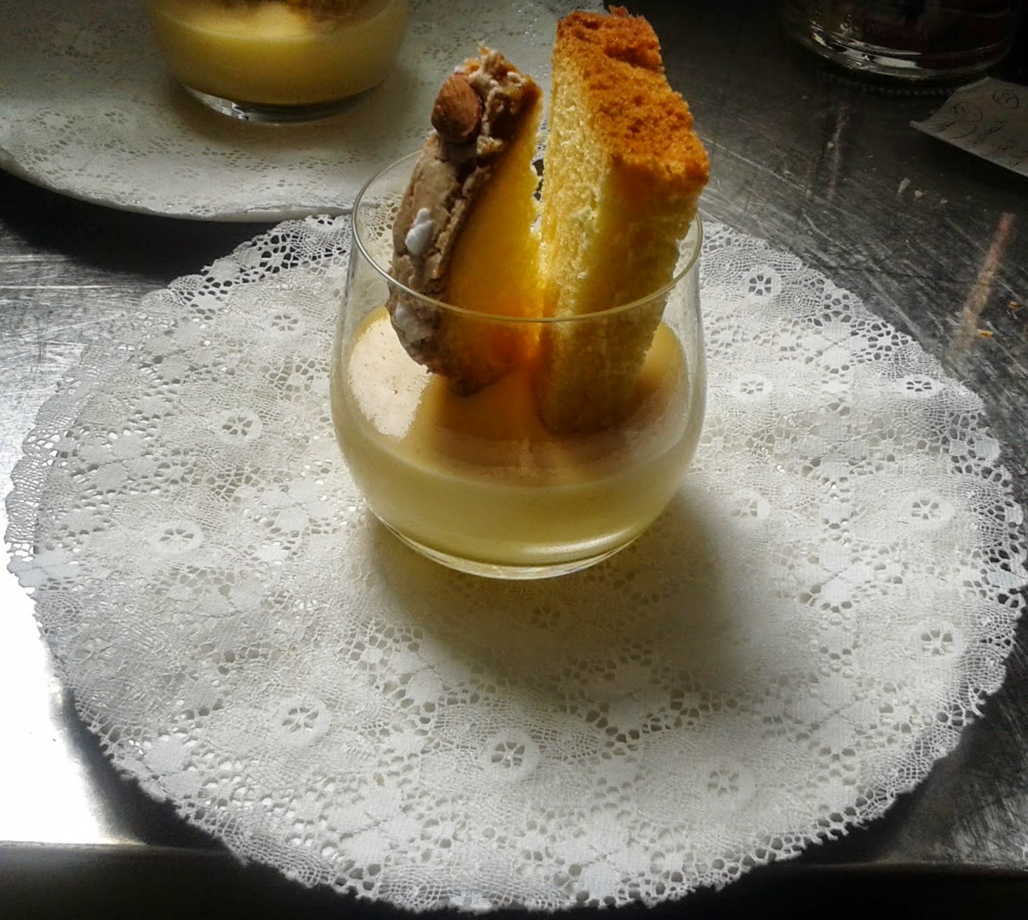 Zabaione al moscato d’asti e panettone