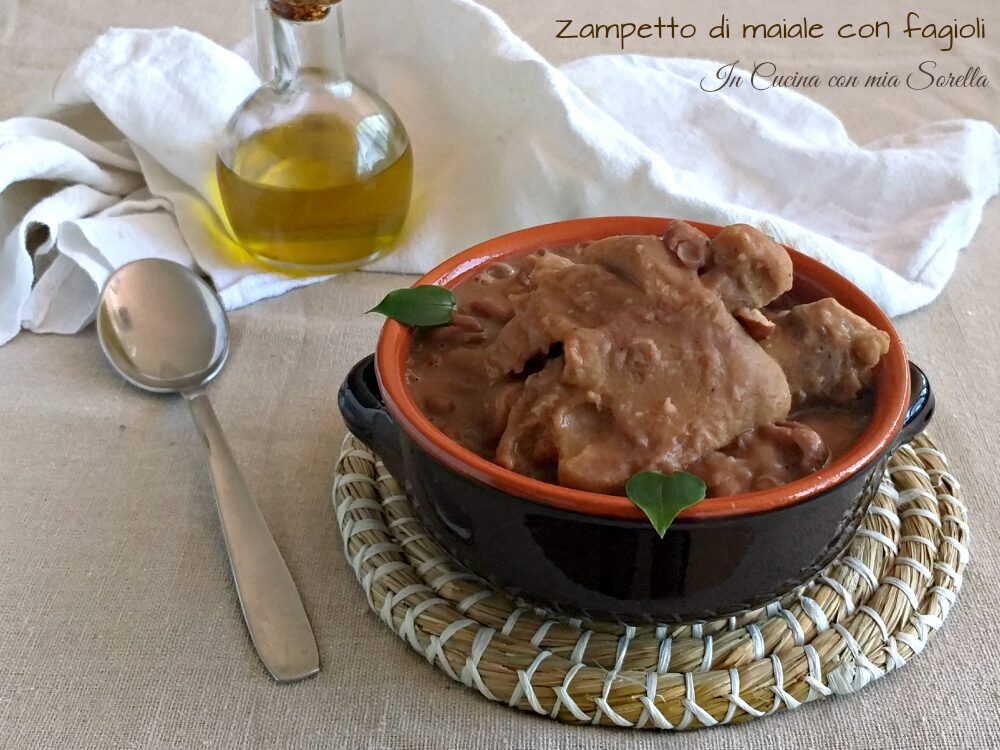 Zampetto di maiale con fagioli – ricetta tradizionale umbra