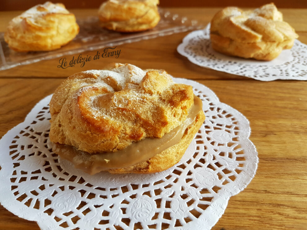Zeppole di pasta choux senza burro