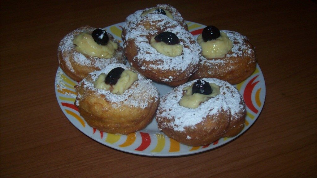 Zeppole di S. Giuseppe fritte