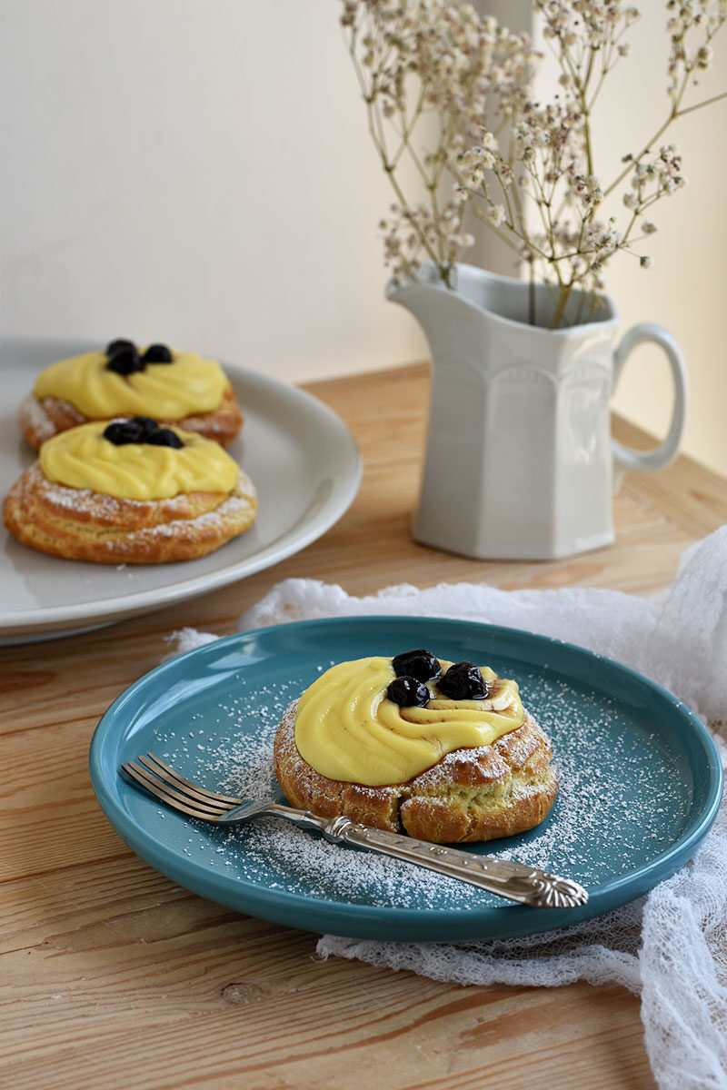 Zeppole di san giuseppe al forno