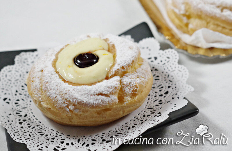 Zeppole di san giuseppe al forno