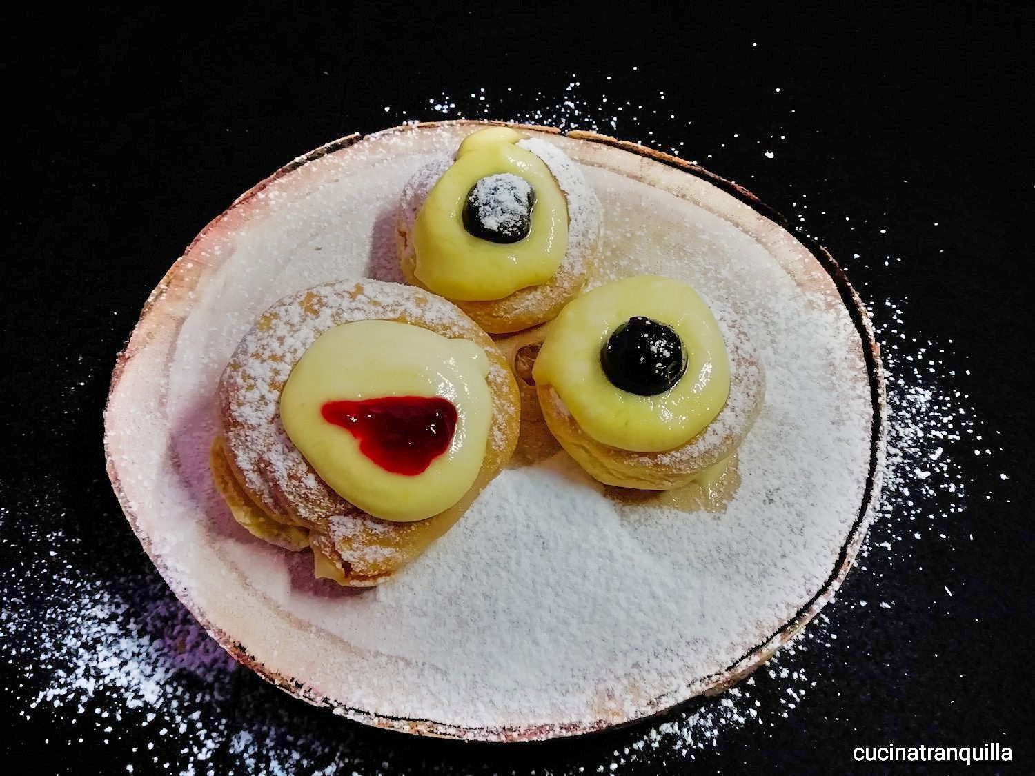 Zeppole di san giuseppe al forno