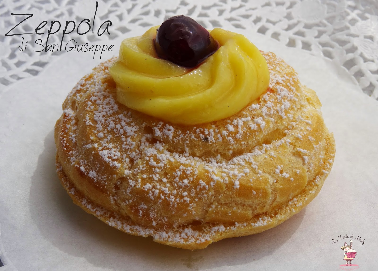 Zeppole di san giuseppe al forno