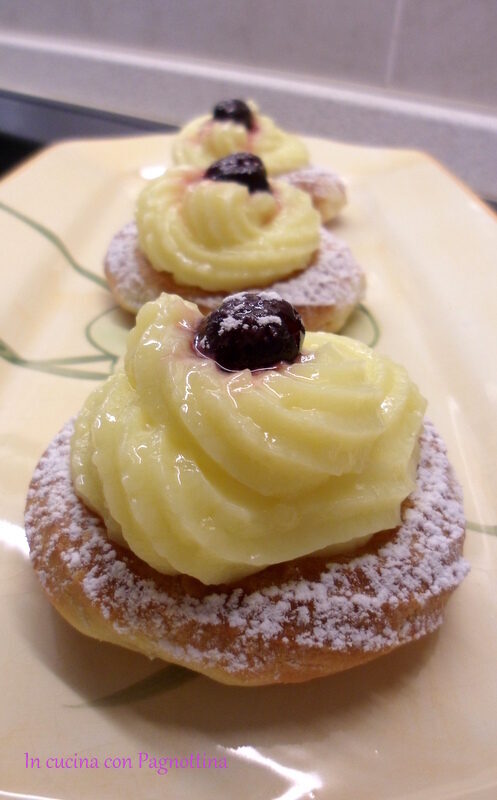 Zeppole di san giuseppe al forno