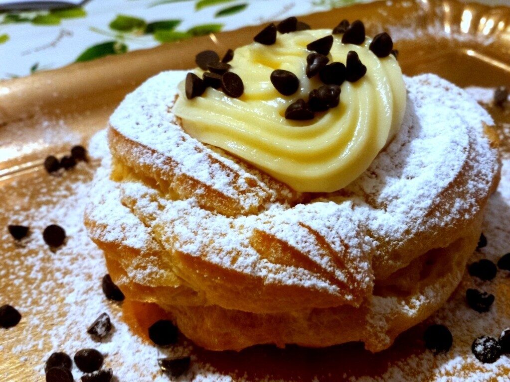 Zeppole di san giuseppe al forno