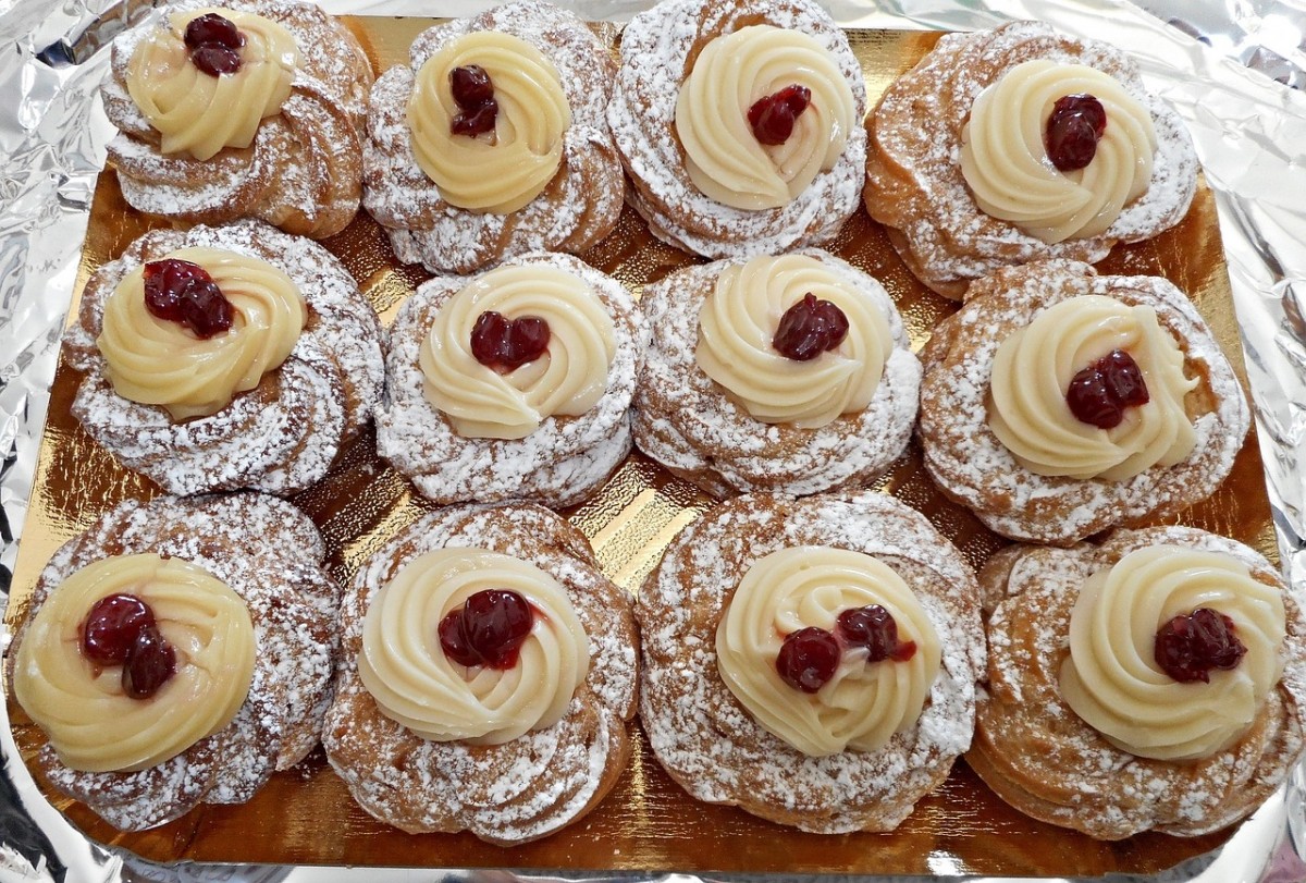 Zeppole di san giuseppe fatte in casa