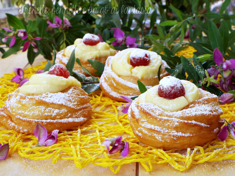Zeppole di san giuseppe fritte