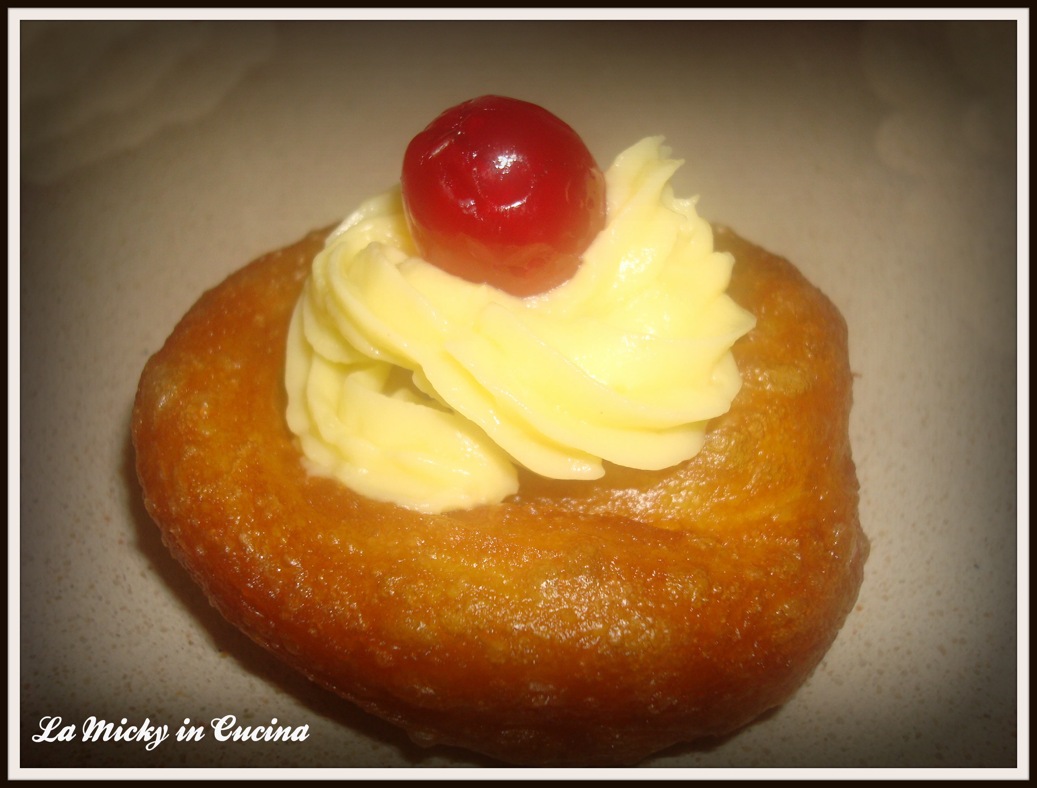 Zeppole di san giuseppe fritte