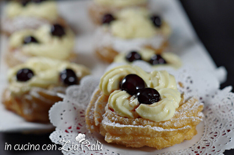 Zeppole di san giuseppe fritte