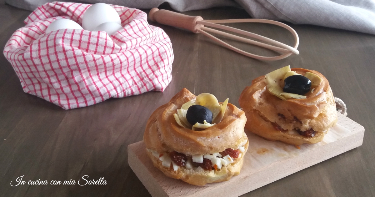 Zeppole di san giuseppe salate