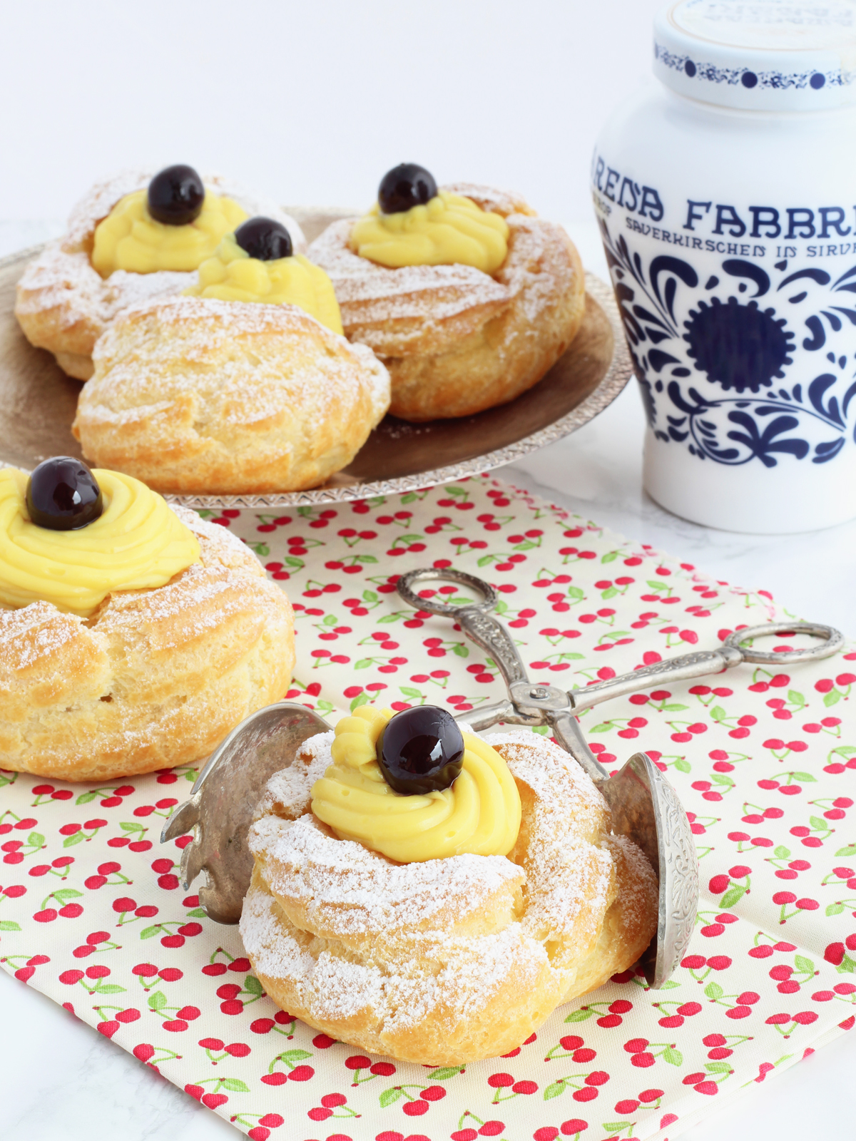 Zeppole di san giuseppe (versione al forno)