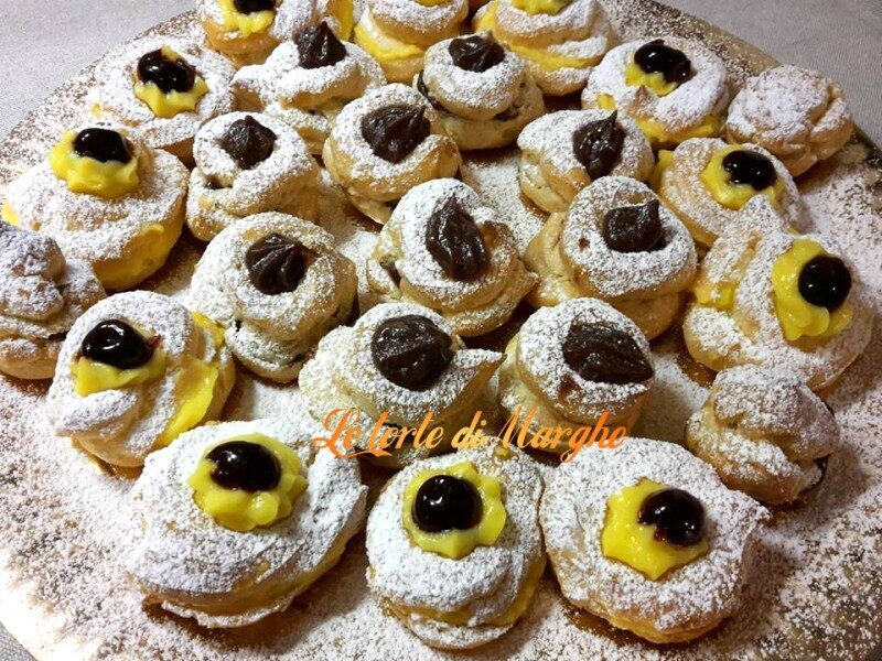 Zeppole dolci al forno