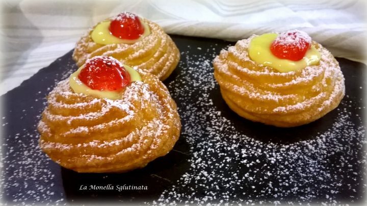 Zeppole fritte senza glutine