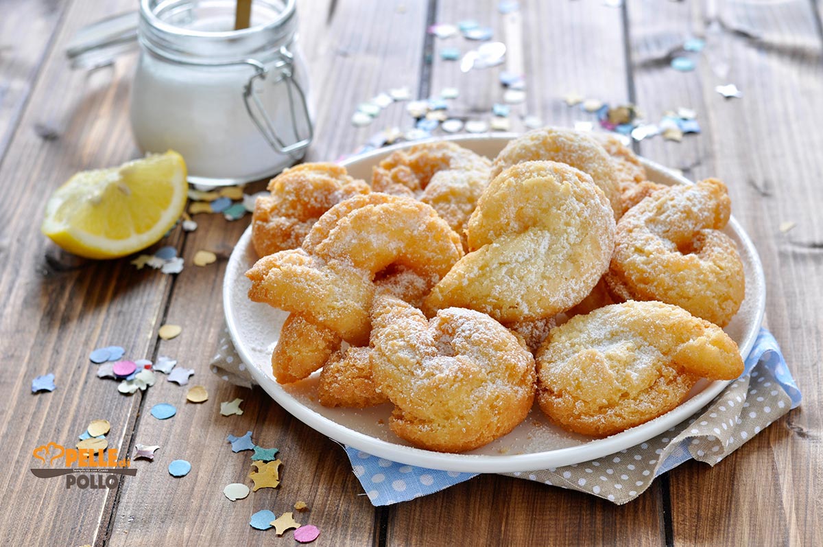 Zeppoline veloci al limone