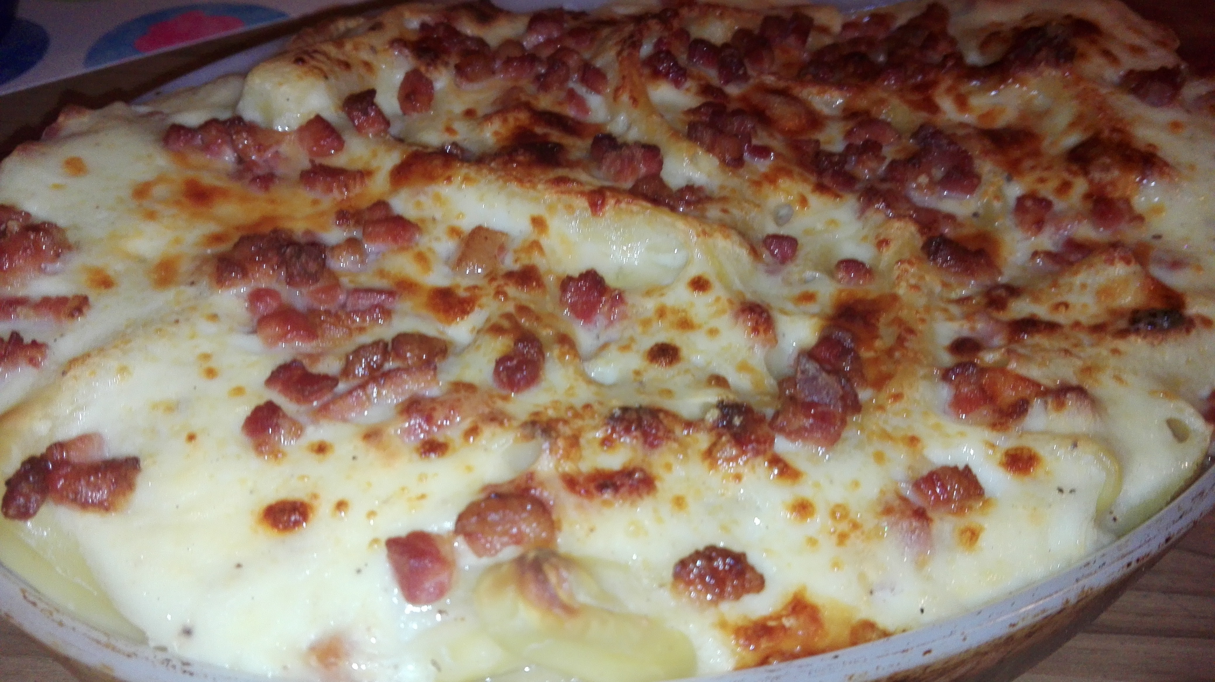 Ziti gratinati in bianco