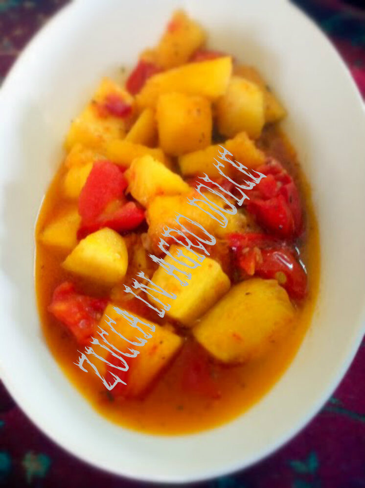 Zucca agrodolce alla siciliana