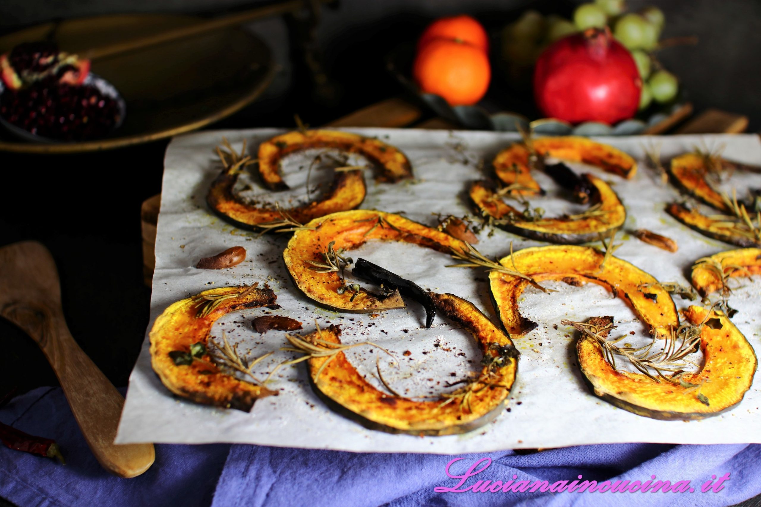 Zucca al forno