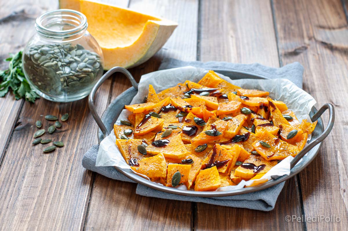 Zucca al forno semplicissima