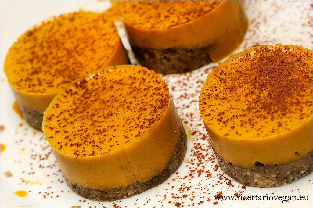 Zucca cake monoporzione senza glutine