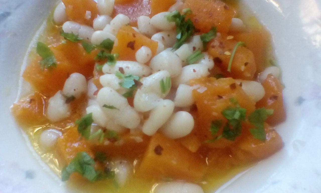 Zucca e fagioli