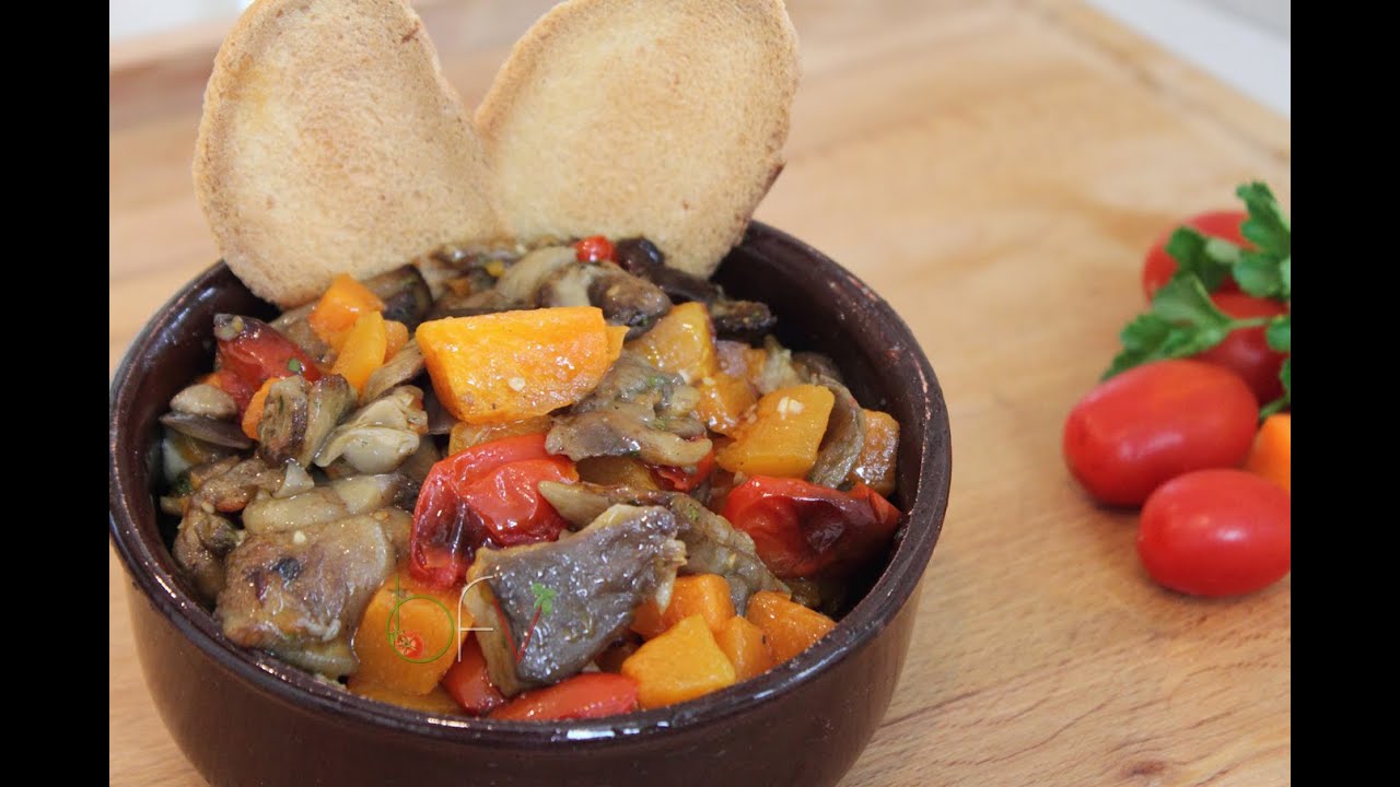 Zucca e funghi [videoricetta]