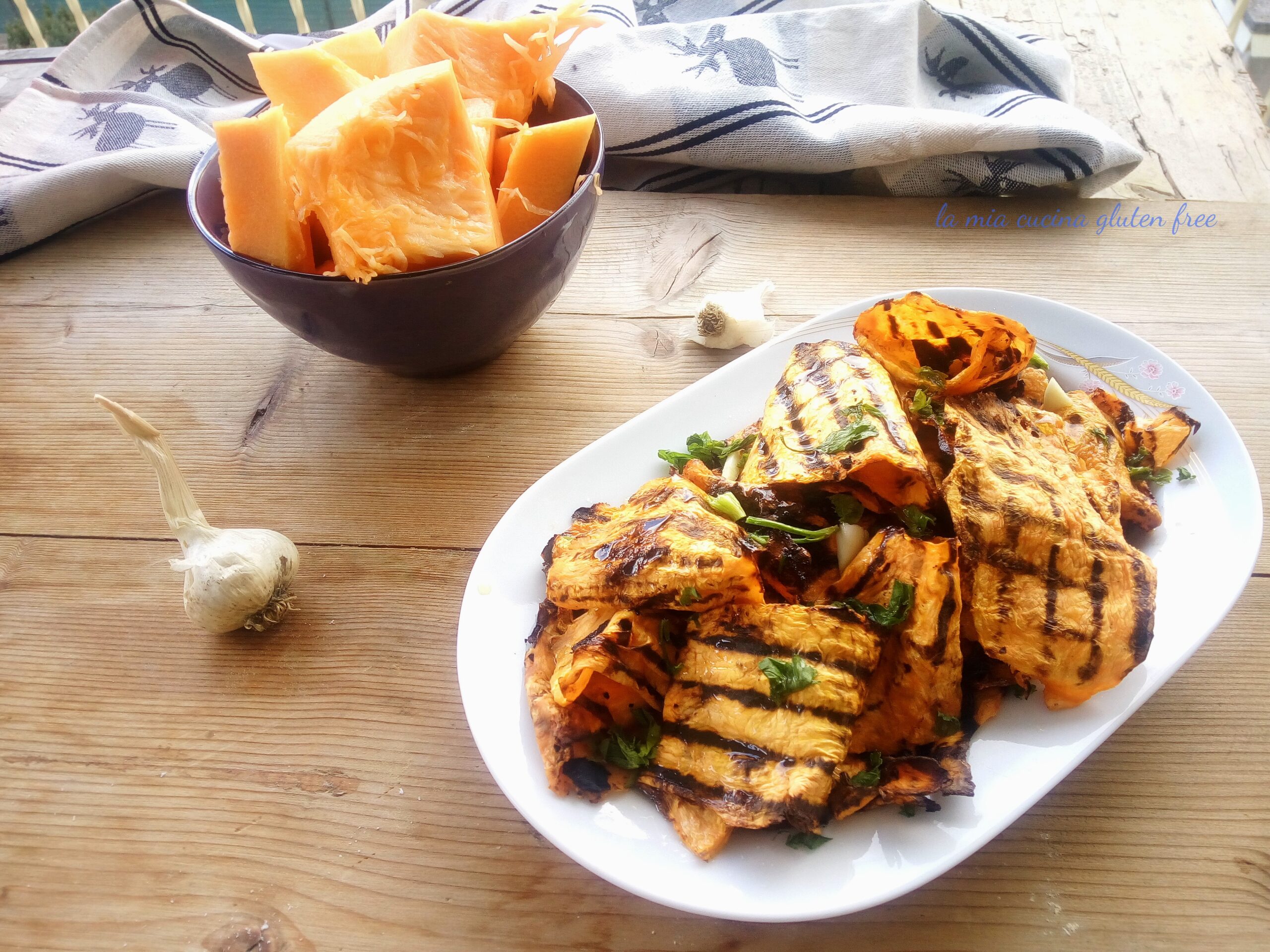Zucca grigliata