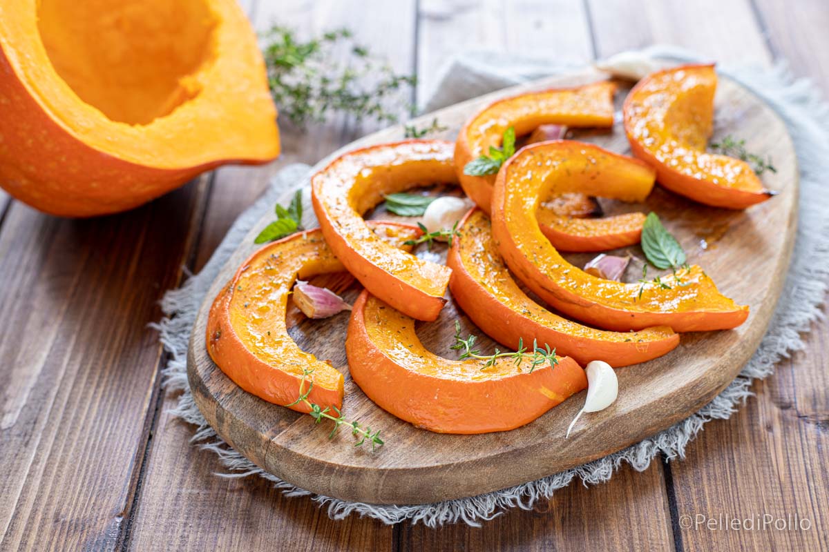 Zucca hokkaido al forno