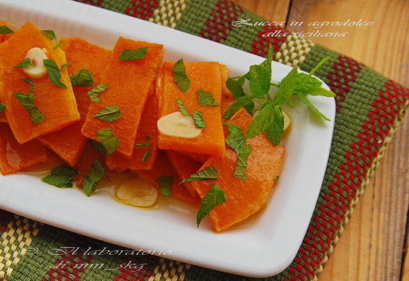 ZUCCA IN AGRODOLCE ALLA SICILIANA