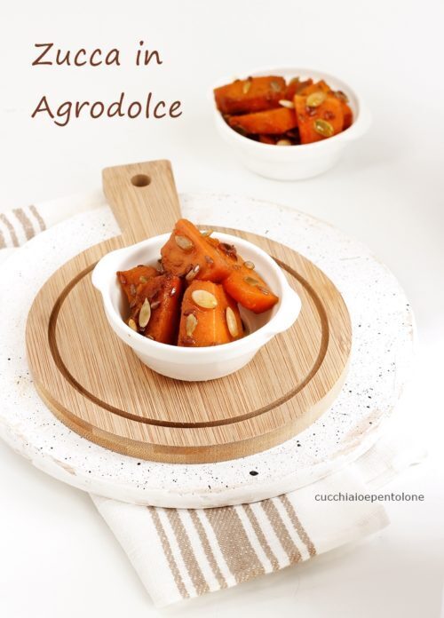 Zucca in agrodolce