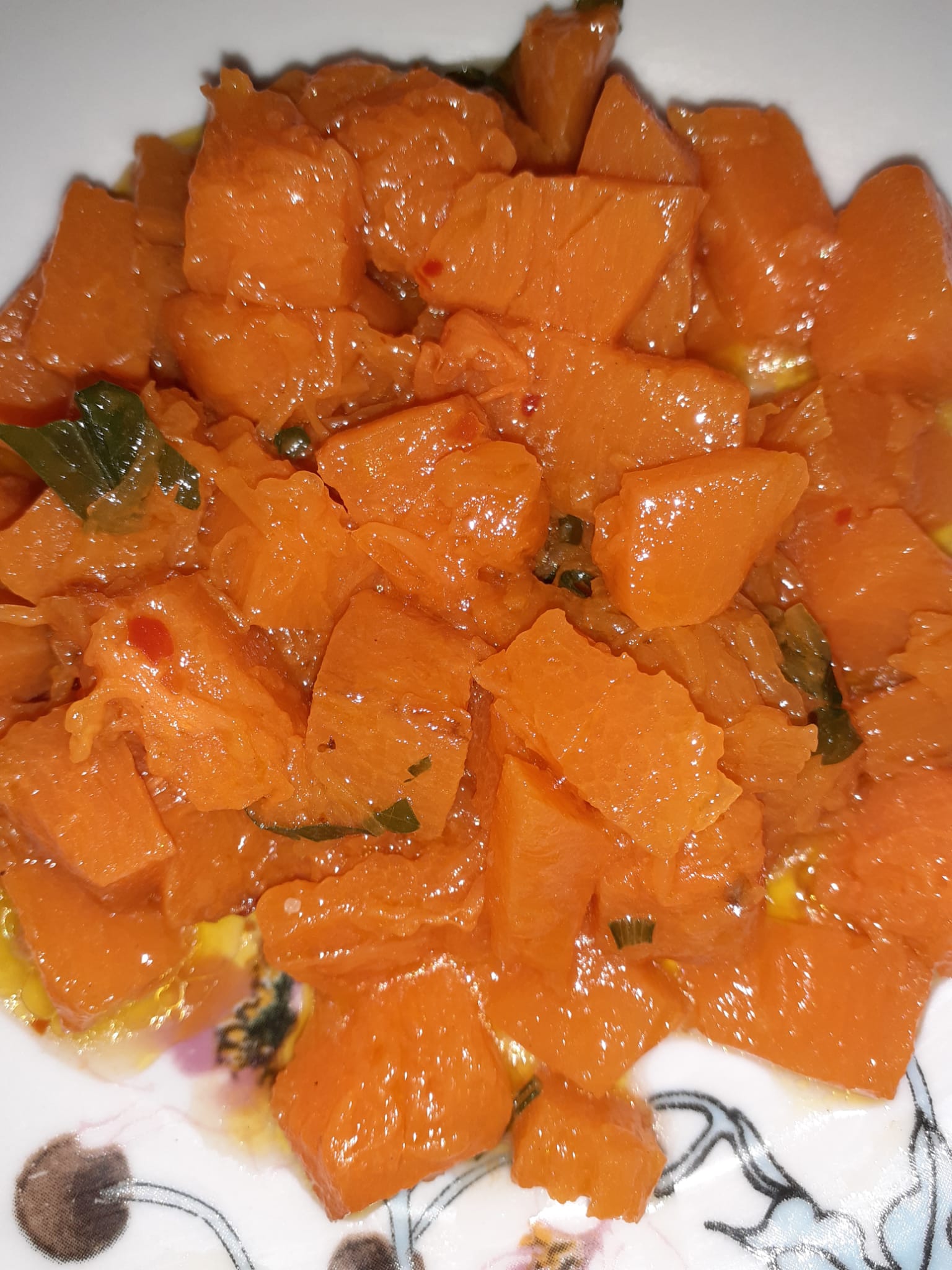 Zucca in padella