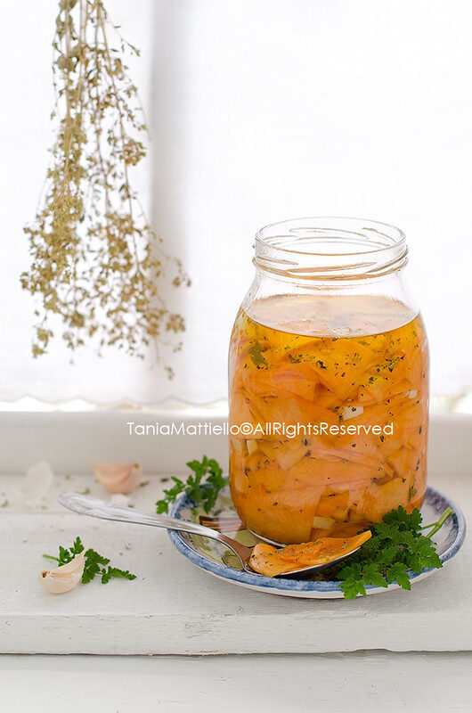 Zucca Marinata in Agrodolce