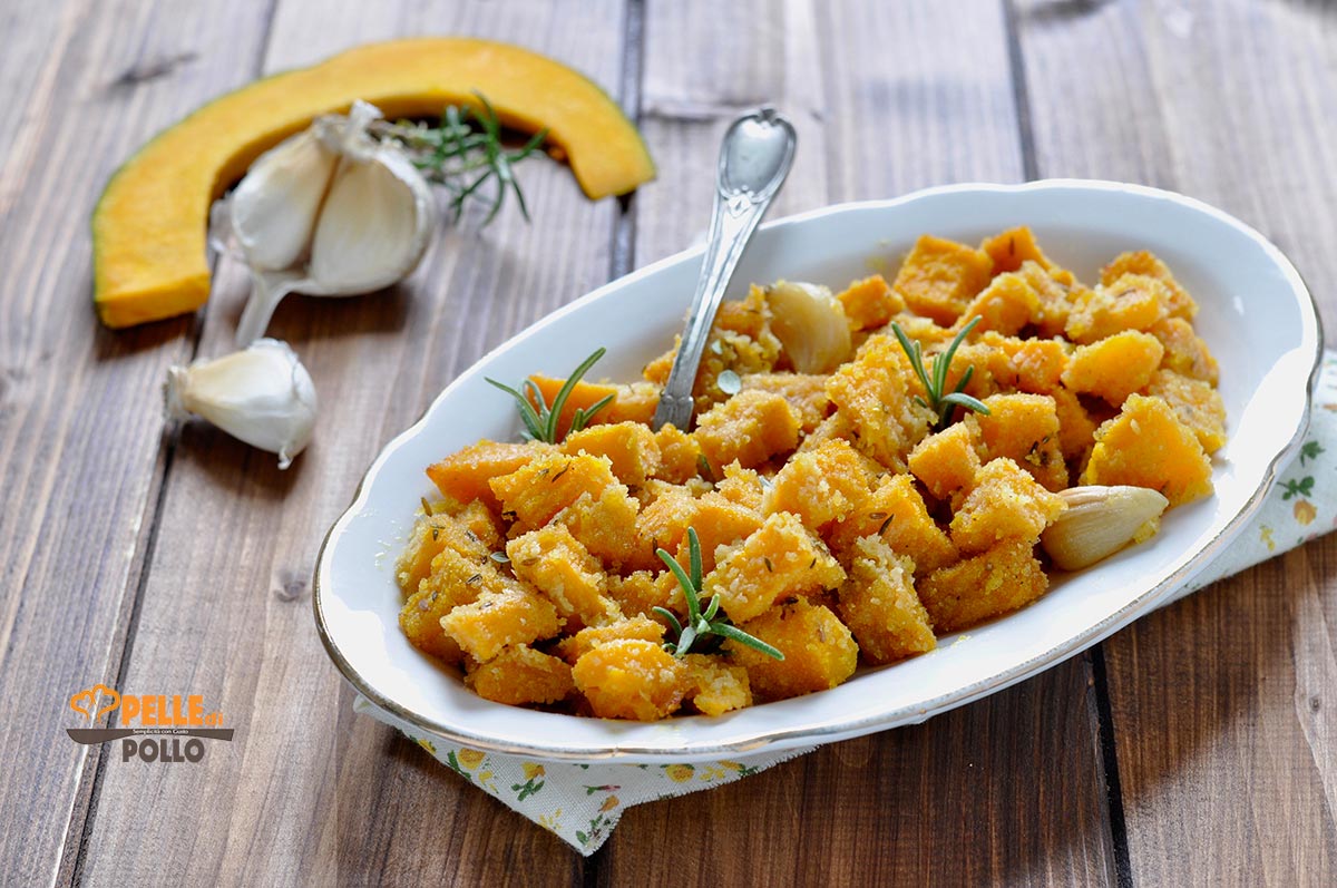 Zucca sabbiosa al forno