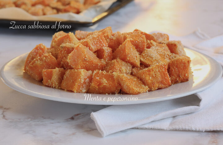 Zucca sabbiosa al forno