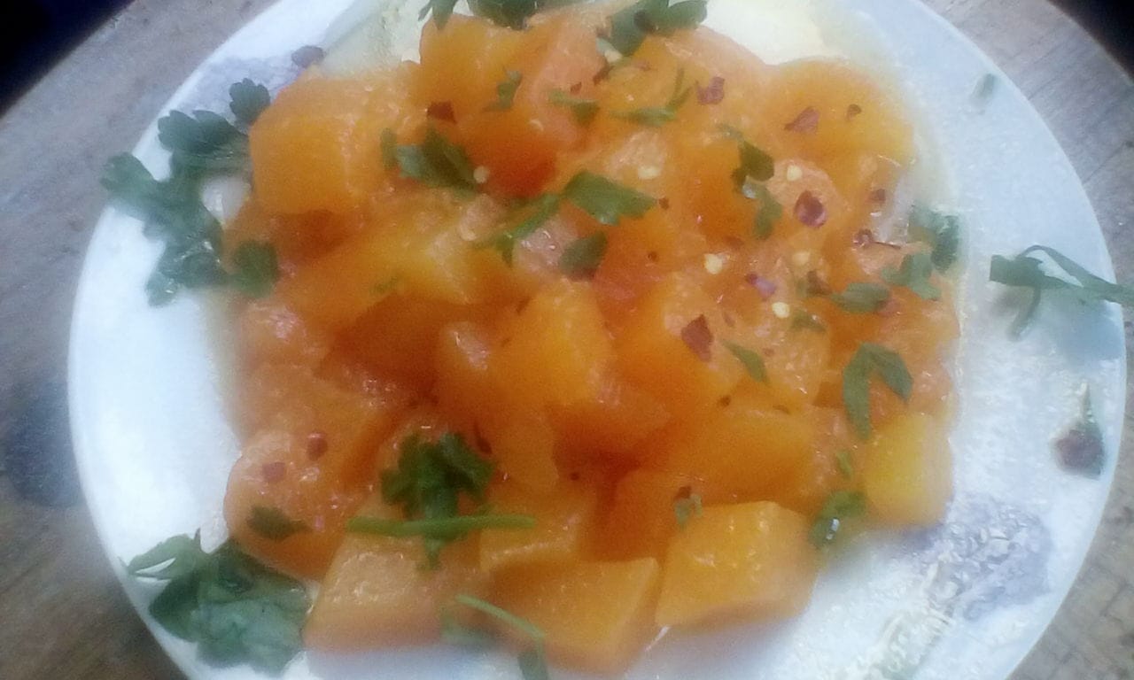 Zucca stufata