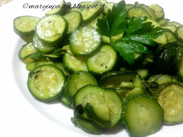 Zucchine alla poverella infornate