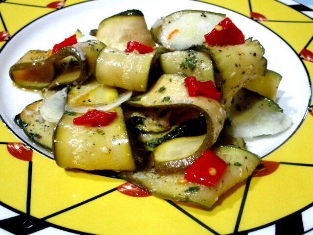 Zucchine alla scapece di alessandro bufalari