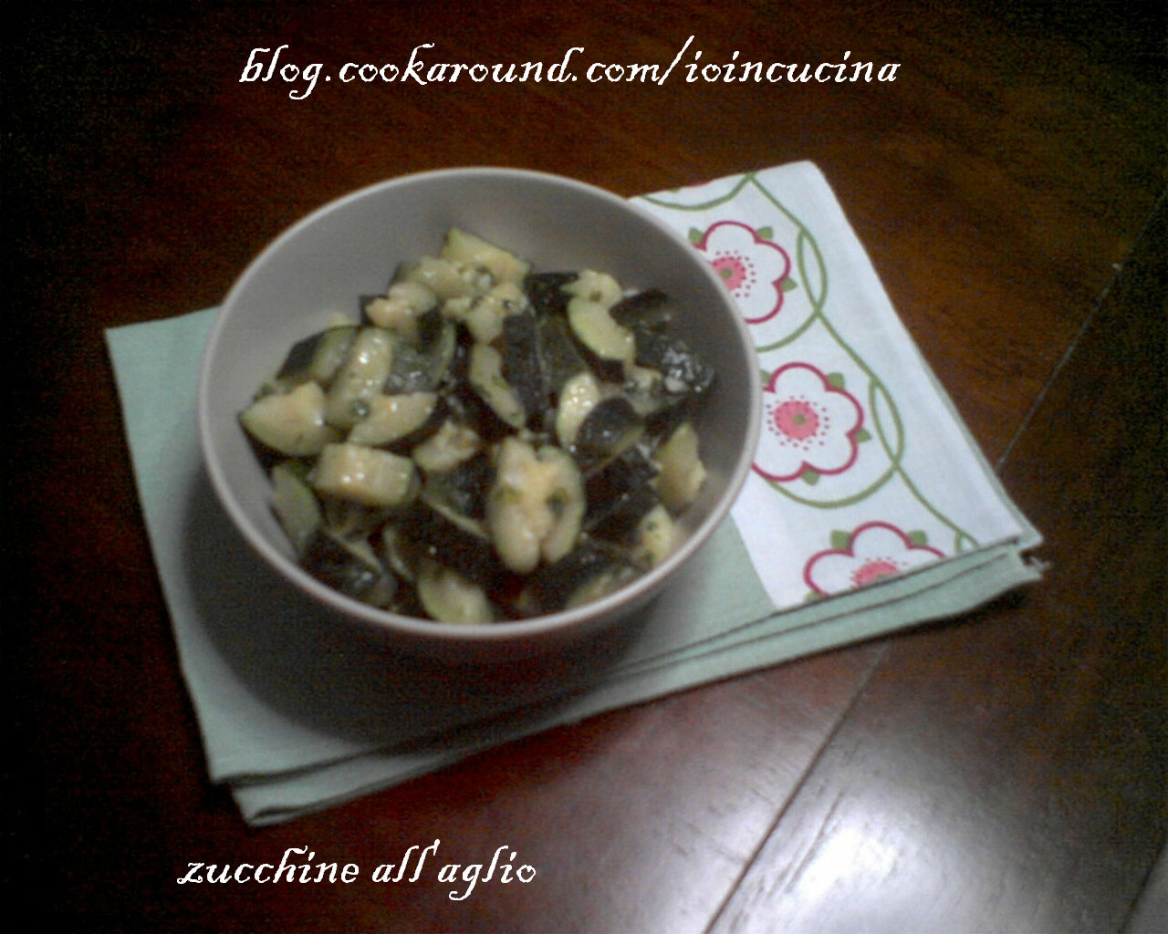 Zucchine all’aglio